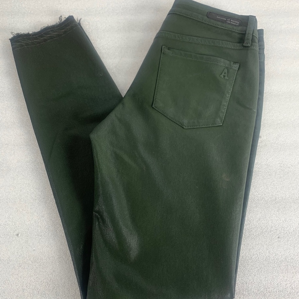 Articles of Society Coated Release Hem Skinny Jean - Picture 3 of 5